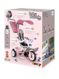 Smoby Baby Balade Tricycle Pink -Fun Puzzle For Children Shop RTPPU SQ2 0000000088 NO COLOR SLp