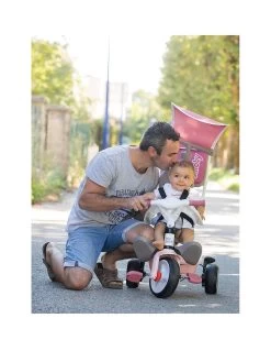 Smoby Baby Balade Tricycle Pink -Fun Puzzle For Children Shop RTPPU SQ3 0000000088 NO COLOR SLa