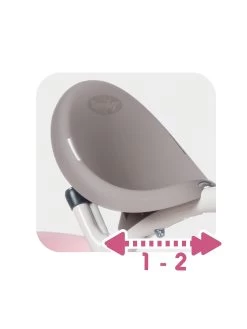 Smoby Baby Balade Tricycle Pink -Fun Puzzle For Children Shop RTPPU SQ7 0000000088 NO COLOR SLd3