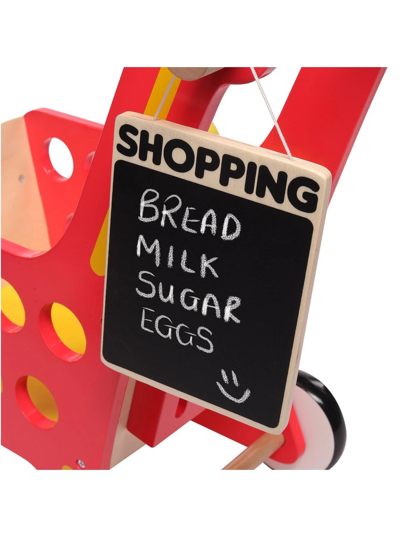 Little Tikes Wooden Shopping Trolley 5 Little Tikes Wooden Shopping Trolley - Image 3