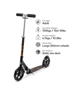 Micro Scooter Micro Black -Fun Puzzle For Children Shop RXQVR SQ3 0000000088 NO COLOR SLd