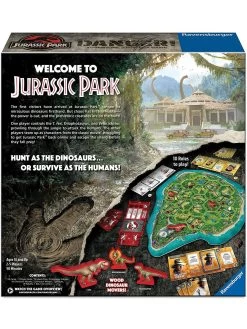 Ravensburger Jurassic Park Danger! - Adventure Strategy Game 13 Ravensburger Jurassic Park Danger! - Adventure Strategy Game -Fun Puzzle For Children Shop T3WUG SQ4 0000000088 NO COLOR SLd