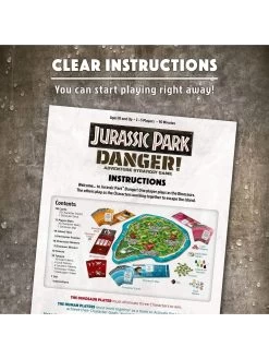 Ravensburger Jurassic Park Danger! - Adventure Strategy Game 16 Ravensburger Jurassic Park Danger! - Adventure Strategy Game -Fun Puzzle For Children Shop T3WUG SQ7 0000000088 NO COLOR SLd3