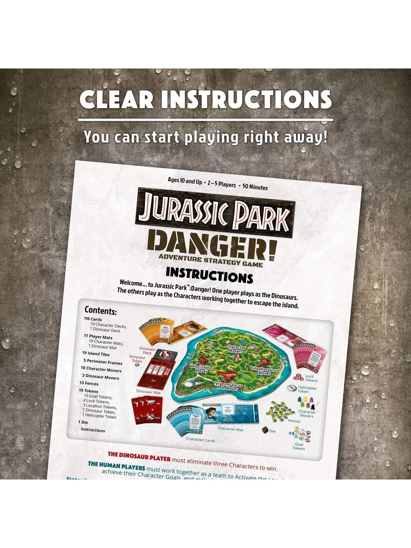 Ravensburger Jurassic Park Danger! - Adventure Strategy Game 9 Ravensburger Jurassic Park Danger! - Adventure Strategy Game - Image 7