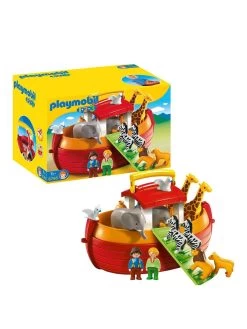 Playmobil 1.2.3 6765 Floating Take Along Noah's Ark