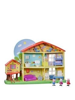 Peppa Pig Peppa's Playtime To Bedtime House -Fun Puzzle For Children Shop T6DR7 SQ3 0000000099 N A SLa