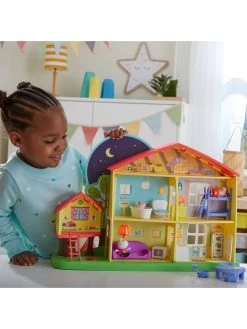 Peppa Pig Peppa's Playtime To Bedtime House -Fun Puzzle For Children Shop T6DR7 SQ4 0000000099 N A SLd
