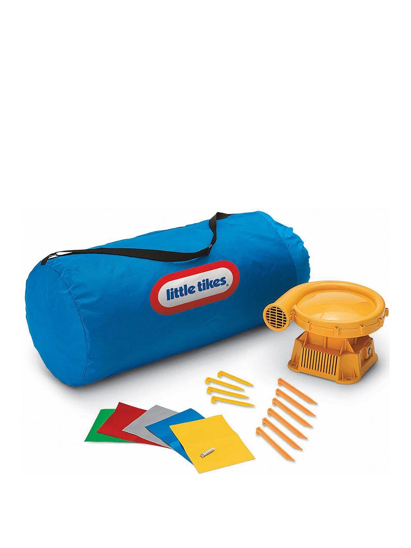 Little Tikes Jump 'n Double Slide Bouncer - Tall Protective Wall, For Age 3+ - With Storage Bag 4 Little Tikes Jump 'n Double Slide Bouncer - Tall Protective Wall, For Age 3+ - With Storage Bag - Image 2