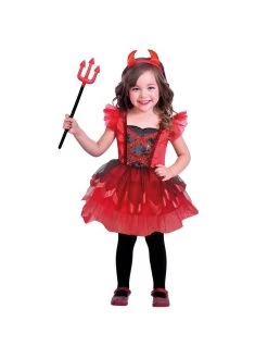 Halloween Girls Little Devil Costume