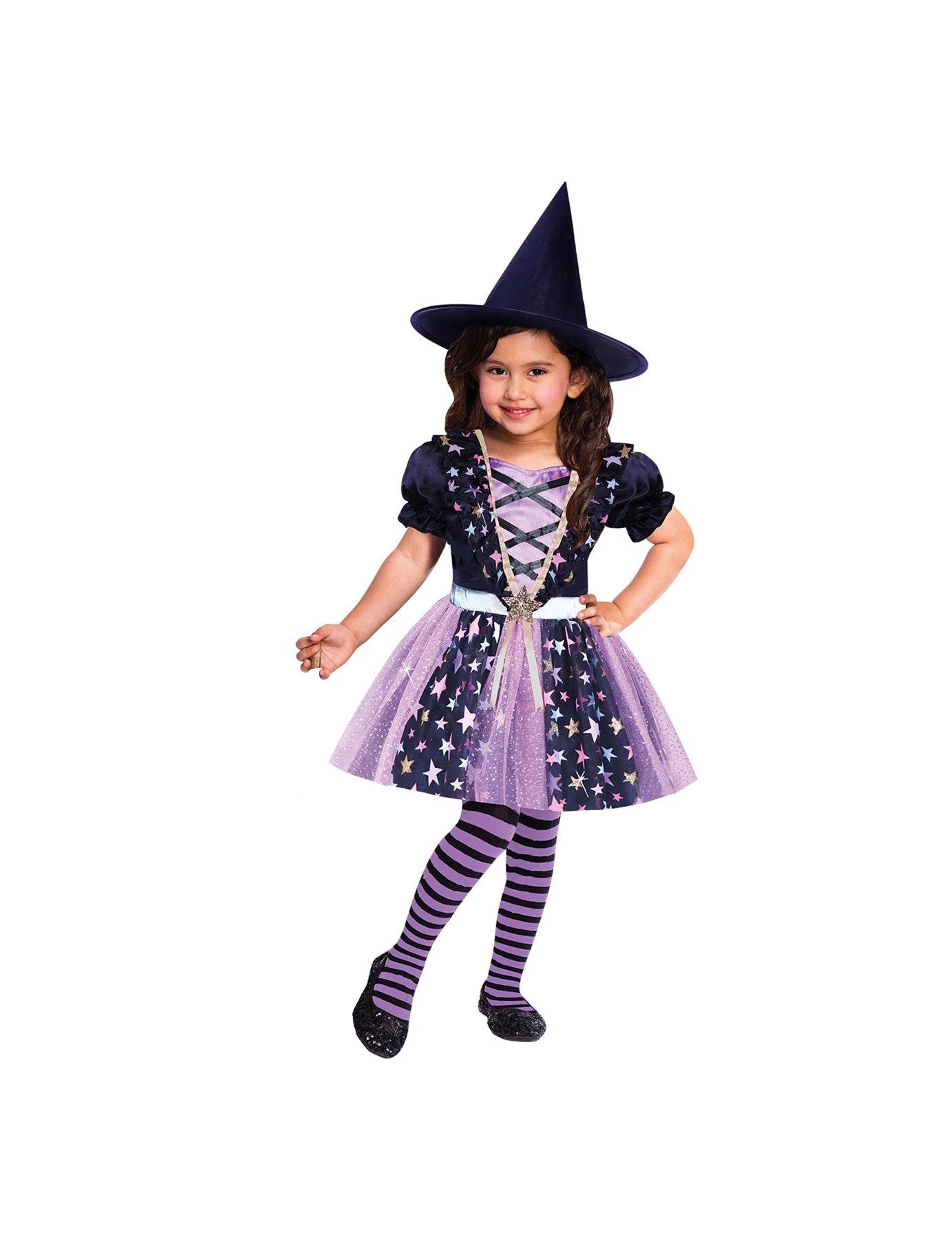 Halloween Girls Starlight Witch Costume 3 Halloween Girls Starlight Witch Costume