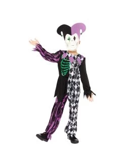 Halloween Boys Jester Boy Costume
