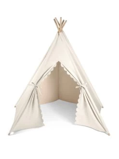 The Little Green Sheep Teepee Play Tent - Linen