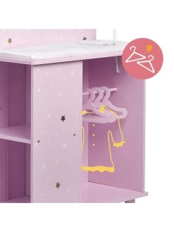 Teamson Kids Olivia's Little World - Twinkle Stars Princess Baby Doll Changing Station With Storage -Fun Puzzle For Children Shop TU3XF SQ5 0000000099 N A SLd1