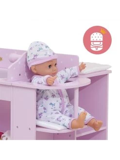 Teamson Kids Olivia's Little World - Twinkle Stars Princess Baby Doll Changing Station With Storage -Fun Puzzle For Children Shop TU3XF SQ7 0000000099 N A SLd3