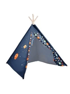 Rucomfy Kids Teepee Play Tent - Outer Space -Fun Puzzle For Children Shop TUTP4 SQ3 0000000029 MULTI SLd1