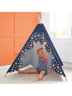 Rucomfy Kids Teepee Play Tent - Outer Space -Fun Puzzle For Children Shop TUTP4 SQ5 0000000029 MULTI SLd3