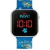 Nickelodeon Paw Patrol Blue Strap LED Watch -Fun Puzzle For Children Shop UFJCG SQ1 0000000020 BLUE SLf