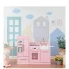Teamson Kids Little Chef Chelsea Modern Play Kitchen - Pink / Gold -Fun Puzzle For Children Shop UGDCA SQ1 0000000099 N A SLf