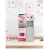Teamson Kids Little Chef Florence Classic Play Kitchen - Pink / Grey -Fun Puzzle For Children Shop UGDCU SQ1 0000000099 N A SLf