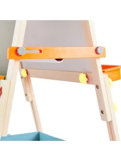 Teamson Kids Little Artist Van Gogh Kids Easels - Wood / Blue -Fun Puzzle For Children Shop UGDEC SQ5 0000000099 N A SLd1