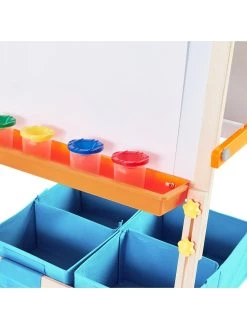 Teamson Kids Little Artist Van Gogh Kids Easels - Wood / Blue -Fun Puzzle For Children Shop UGDEC SQ6 0000000099 N A SLd2