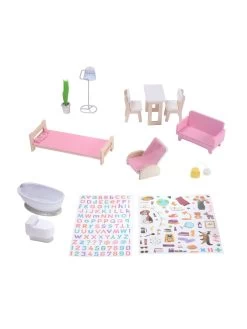 Teamson Kids Olivia's Little World - Dreamland 3 Side Open Farmhouse Doll House -Fun Puzzle For Children Shop UGDT4 SQ4 0000000099 N A SLd2