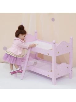 Teamson Kids Olivia's Little World - Doll Twinkle Stars Double Bunk Bed -Fun Puzzle For Children Shop UGDTW SQ7 0000000099 N A SLd3
