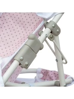 Teamson Kids Olivia's Little World - 3pcs Doll Nursery Set - Highchair, Pushchair, Cot - Pink And Grey -Fun Puzzle For Children Shop UGDU3 SQ6 0000000099 N A SLd2