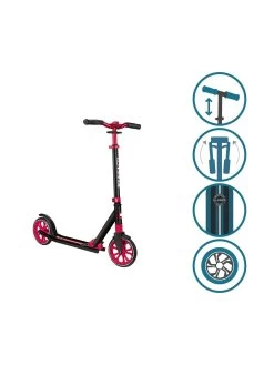 GLOBBER NL205 Scooter - Black/Red -Fun Puzzle For Children Shop UHA94 SQ6 0000000099 N A SLd3
