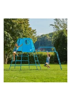 TP Explorer Metal Climbing Frame Set With Jungle Run