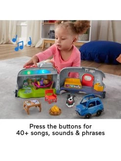 Fisher Price Fisher-Price Little People Light-Up Learning Camper 12 Fisher Price Fisher-Price Little People Light-Up Learning Camper -Fun Puzzle For Children Shop UXKKU SQ3 0000000099 N A SLd