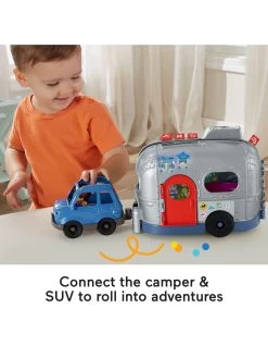 Fisher Price Fisher-Price Little People Light-Up Learning Camper 14 Fisher Price Fisher-Price Little People Light-Up Learning Camper -Fun Puzzle For Children Shop UXKKU SQ5 0000000099 N A SLd2