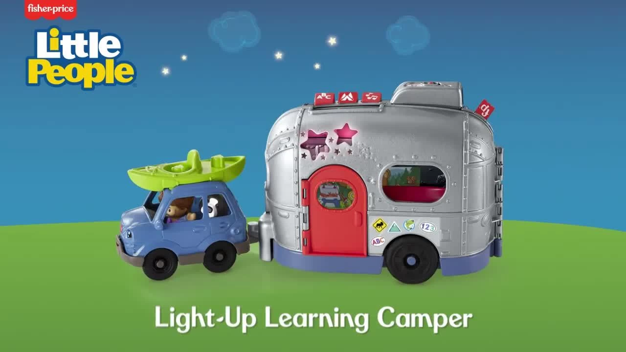 Fisher Price Fisher-Price Little People Light-Up Learning Camper 10 Fisher Price Fisher-Price Little People Light-Up Learning Camper - Image 8