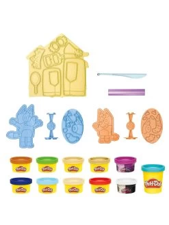 Play-Doh Playdoh Bluey Make N Mash Costumes -Fun Puzzle For Children Shop UZGDQ SQ4 0000000099 N A SLd1