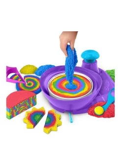 Kinetic Sand Swirl N Surprise 4 Colours Of Sand -Fun Puzzle For Children Shop V245L SQ2 0000000099 N A SLf