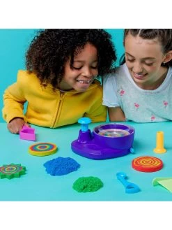Kinetic Sand Swirl N Surprise 4 Colours Of Sand -Fun Puzzle For Children Shop V245L SQ5 0000000099 N A SLd2