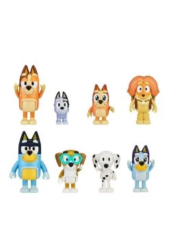 Bluey Bluey's Family And Friends Figure 8-Pack