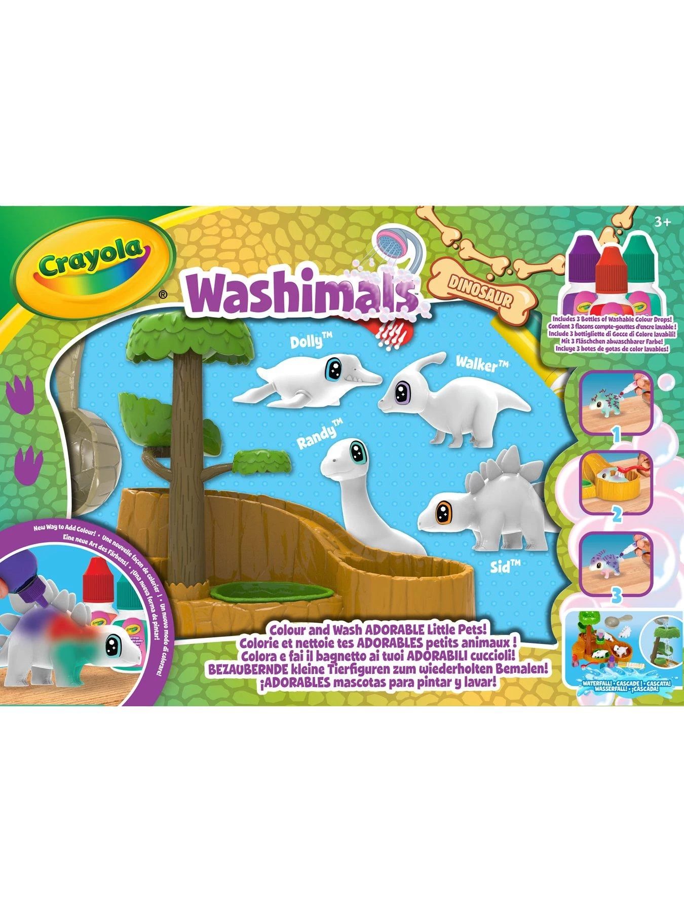 Crayola Washimals Dinosaur Waterfall 4 Crayola Washimals Dinosaur Waterfall - Image 2