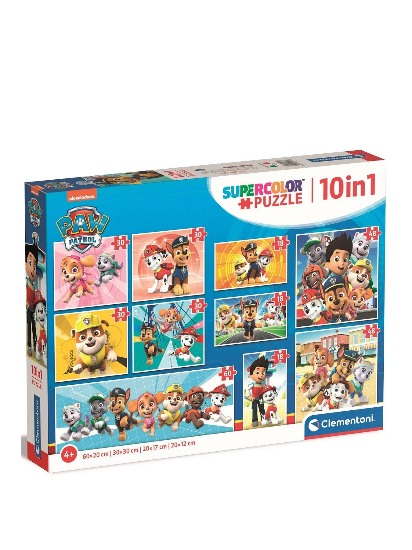 Paw Patrol Clementoni 10 In 1 Bumper Puzzle Pack 3 Paw Patrol Clementoni 10 In 1 Bumper Puzzle Pack