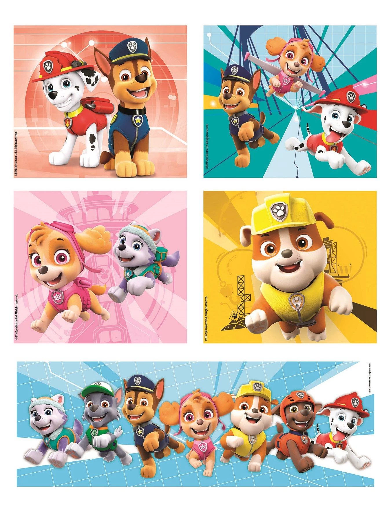 Paw Patrol Clementoni 10 In 1 Bumper Puzzle Pack 7 Paw Patrol Clementoni 10 In 1 Bumper Puzzle Pack - Image 5