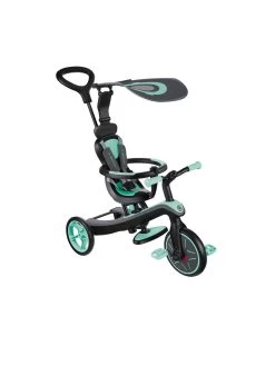 GLOBBER Explorer Trike 4 In 1 [With Headrest] - Mint
