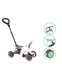 GLOBBER Learning Bike 3 In 1 - Pastel Pink -Fun Puzzle For Children Shop V6THF SQ5 0000000099 N A SLd2