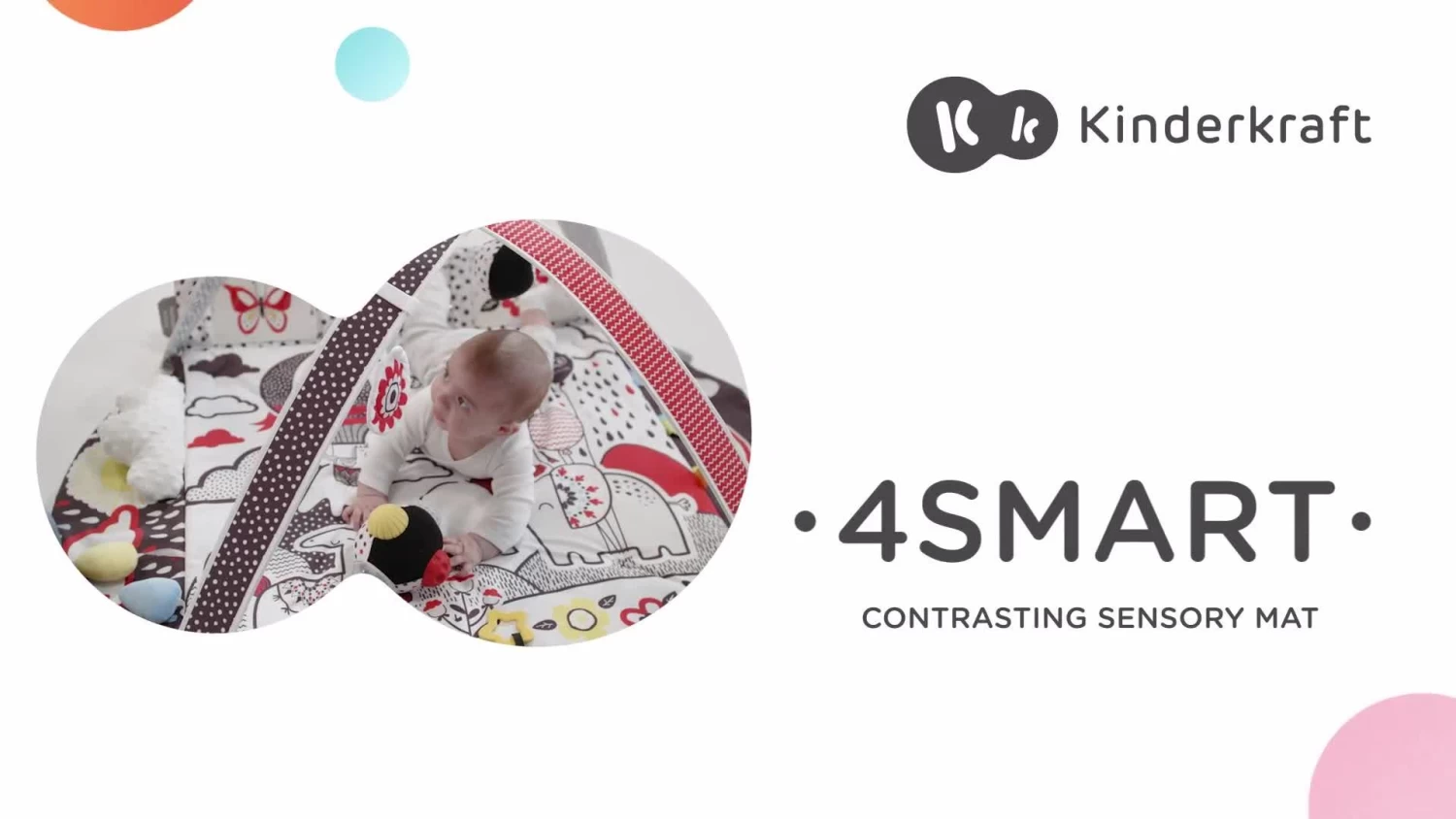 Kinderkraft 4Smart Educational Playmat - Multi 10 Kinderkraft 4Smart Educational Playmat - Multi - Image 8