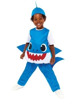 Baby Shark Blue Daddy Shark Costume