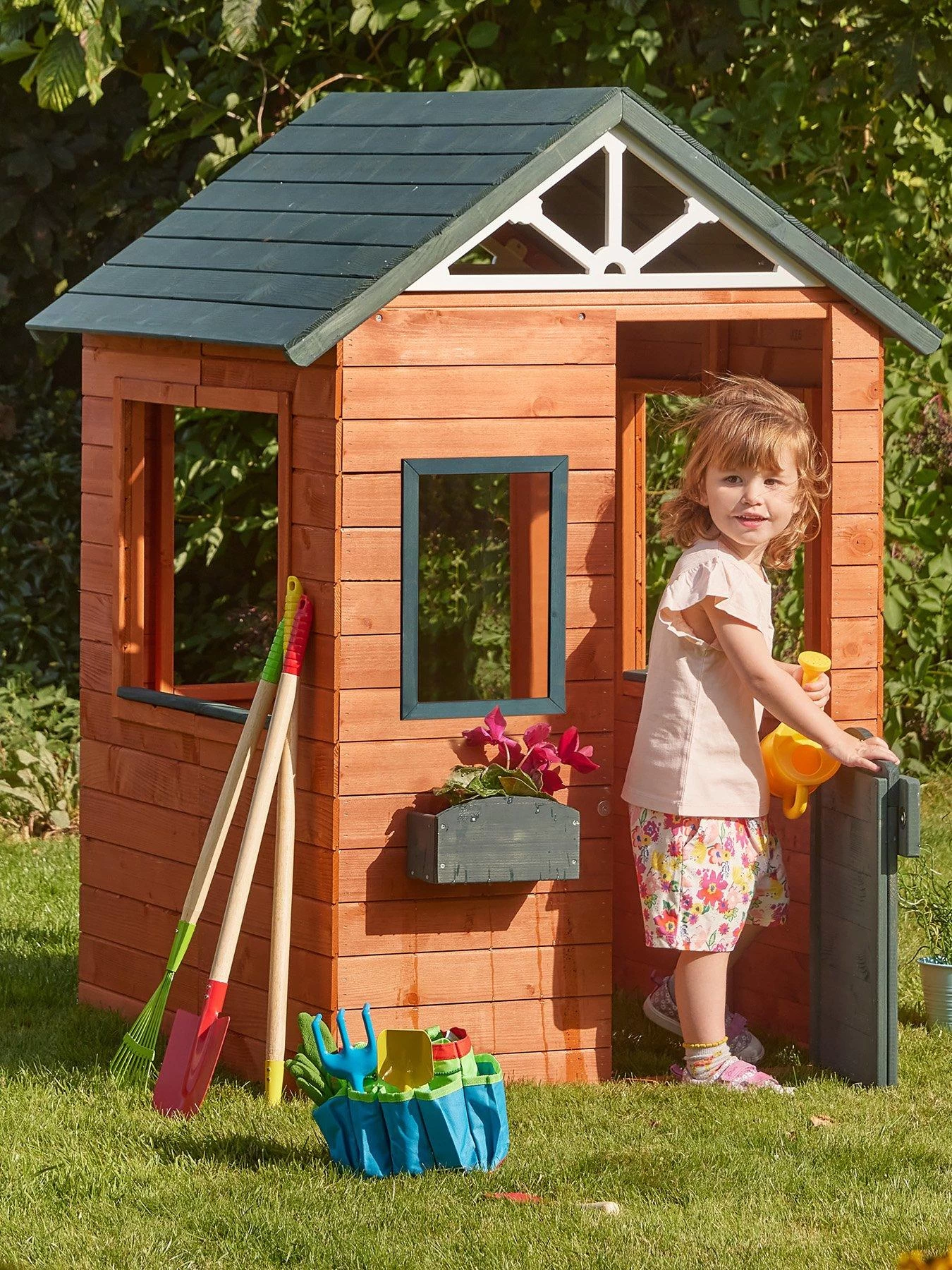 Sportspower Wooden Playhouse 3 Sportspower Wooden Playhouse