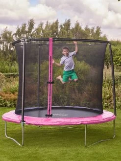 Sportspower 8ft Bounce Pro Trampoline - Pink