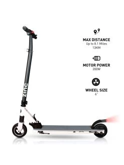 Zinc Folding Electric Eco Pro Scooter - White