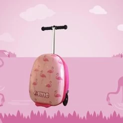 Flyte Midi 18 Inch Fifi The Flamingo Scooter Suitcase -Fun Puzzle For Children Shop VCVIZ SQ8 0000000099 N A DVvP