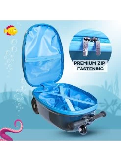 Flyte Midi 18 Inch Stormy The Shark Scooter Suitcase -Fun Puzzle For Children Shop VCVJ1 SQ4 0000000099 N A SLd1