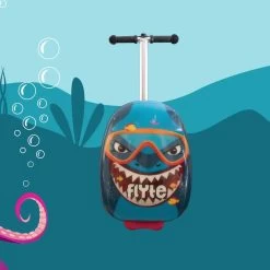 Flyte Midi 18 Inch Stormy The Shark Scooter Suitcase -Fun Puzzle For Children Shop VCVJ1 SQ8 0000000099 N A DVvP